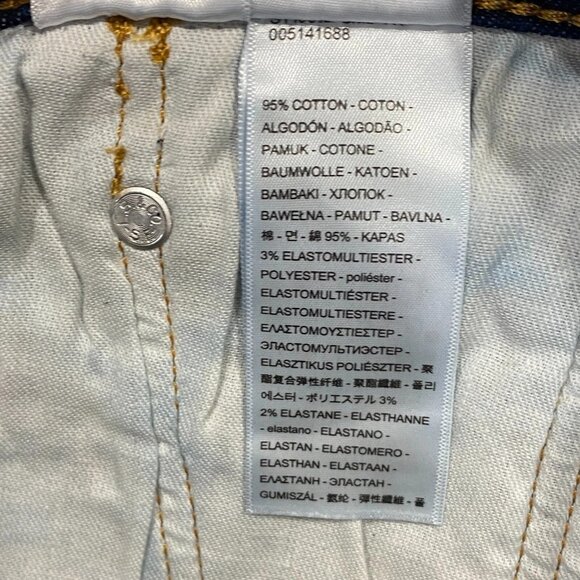 Levi's 514 Jeans Mens 30 x 32 Straight Leg Regular Fit Dark Wash Denim Pants - Picture 10 of 11